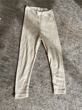 Engel Kids Merino Wool & Silk Thermal Leggings Wool Silk Leggings Size 1.5 - 2 y
